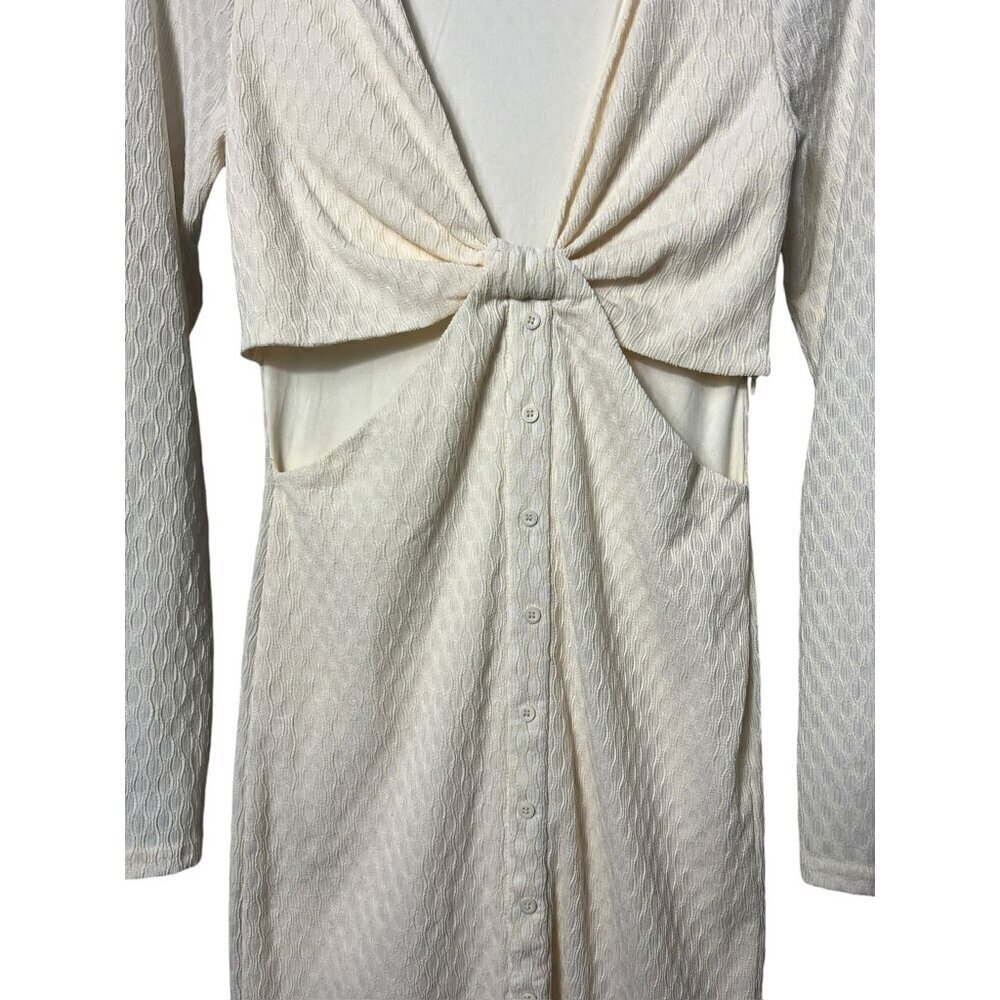 Emory Park Women’s Ivory Long Dress - Picture 2 of 8
